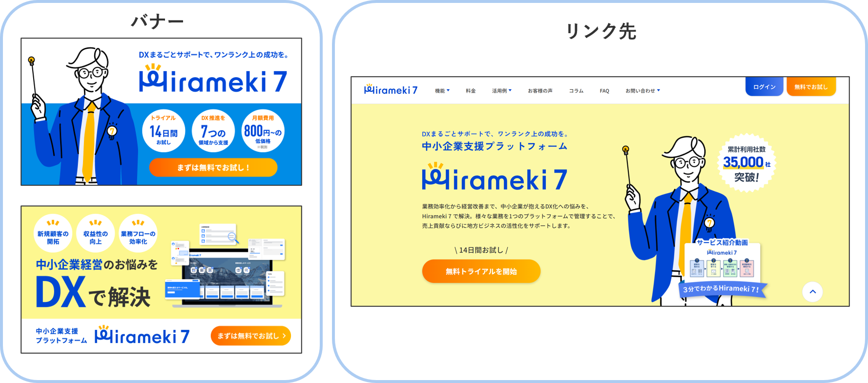 テイストが揃っているイメージ