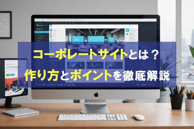 コーポレートサイトとは？作り方とポイントを徹底解説